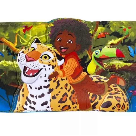 Loungefly Disney Encanto Antonio and Parce the Jaguar Wallet - Picture 2 of 7